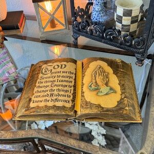 Vintage Handmade Serenity Book